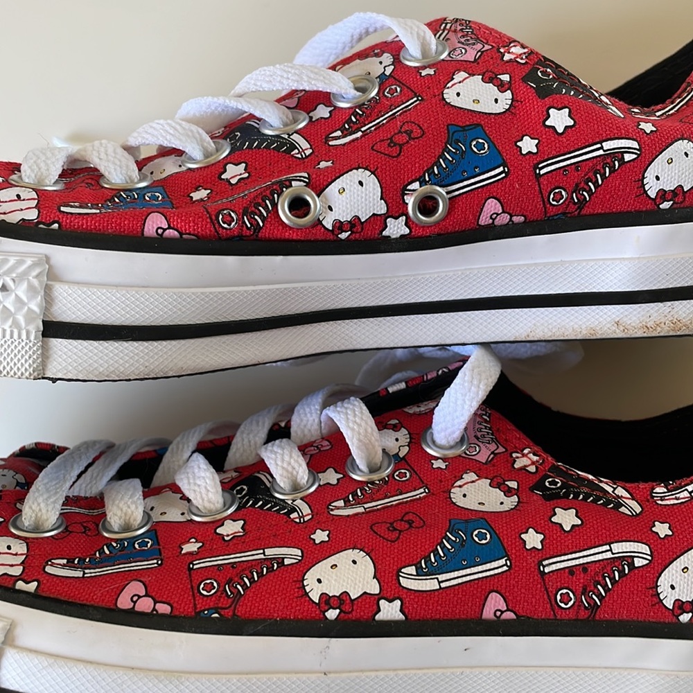 Hello Kitty x Converse All Star Sneakers Shoes